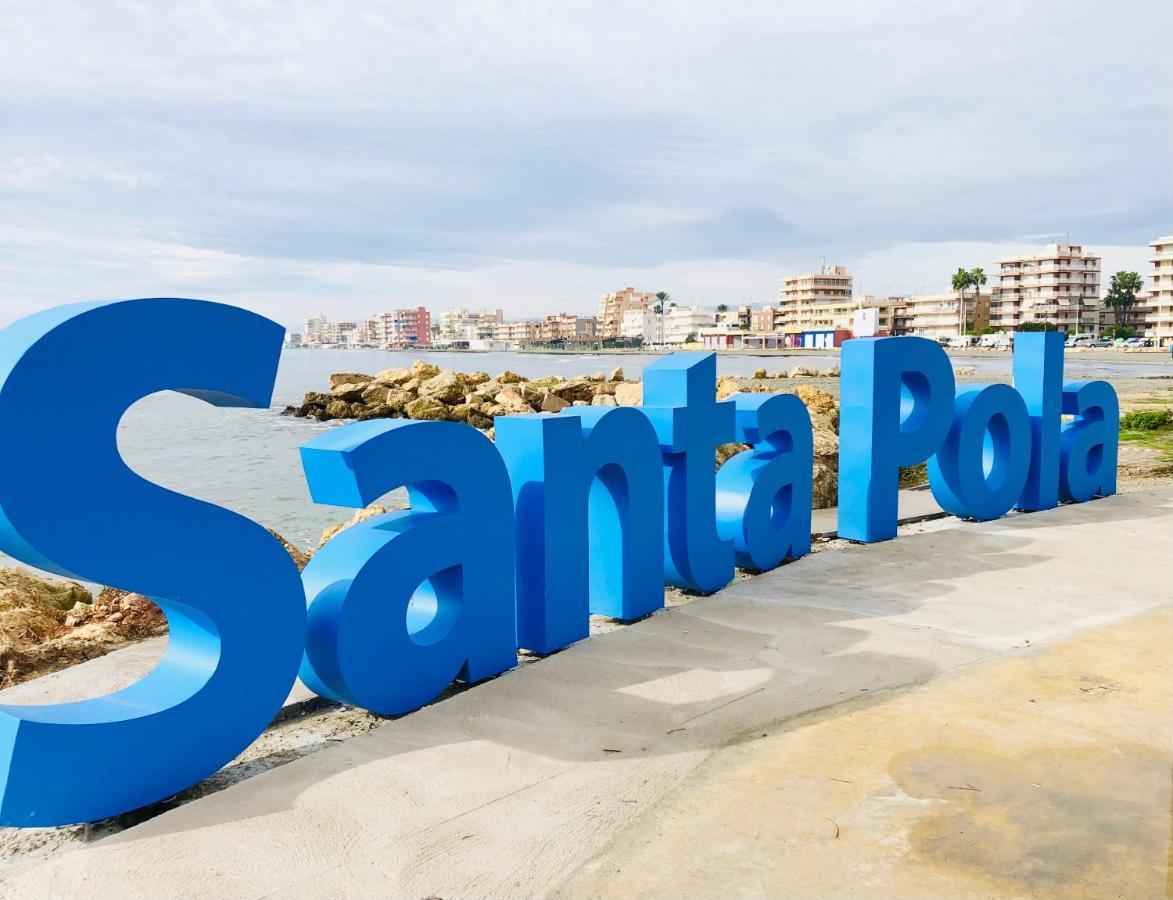 Welcome & Bienvenido A Santa Pola Apartamento A 30 Metros De La Gran Playa エクステリア 写真